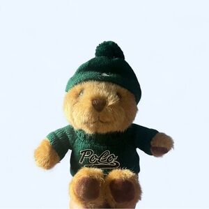 Polo by Ralph Lauren Green and Brown Teddy Bear